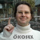 Martin Unfried mit Ökosex-Pullover