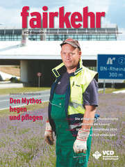 Titelbild der Zeitschrift fairkehr 4/2010