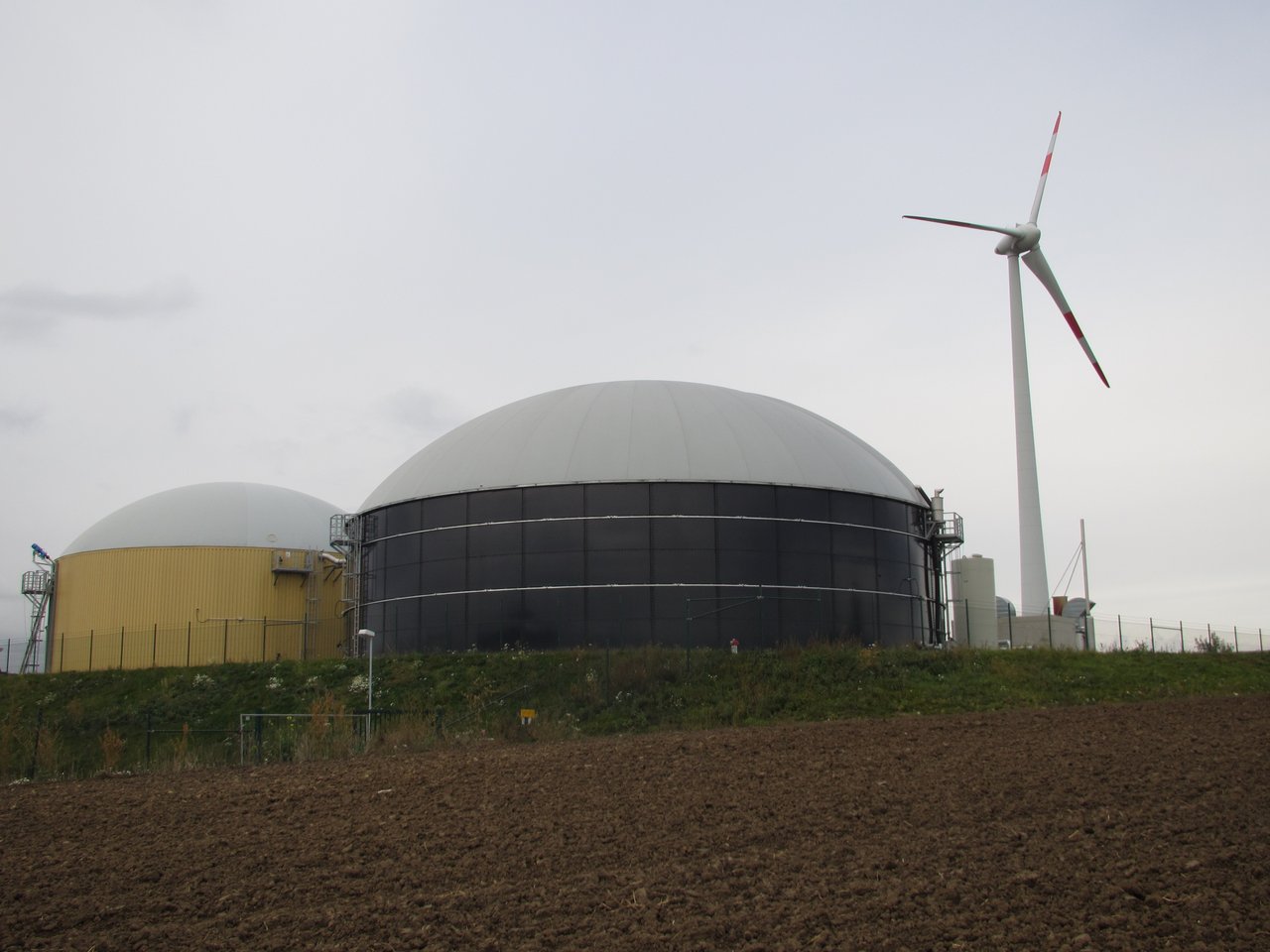 ENERTRAG Hybridkraftwerk in Prenzlau