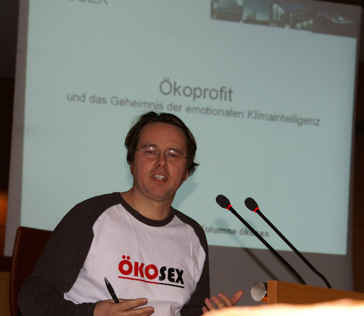 Martin Unfried in Aktion - Mainz, März 2009