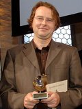 Martin Unfried bei der Verleihung des Deutschen Solarpreises 2007 in der Alten Brüderkirche, Kassel