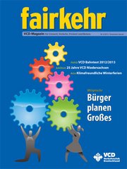 Titelbild der Zeitschrift fairkehr 6/2012